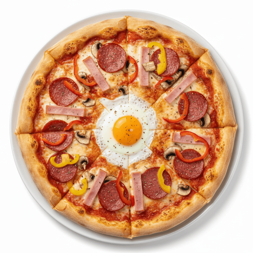 16. Pizza Vier Jahreszeiten