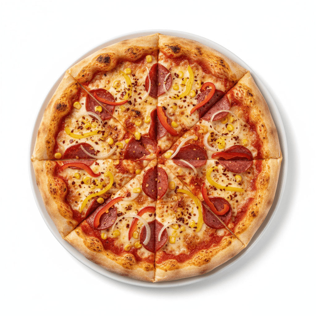 17. Pizza Mexicana (scharf)