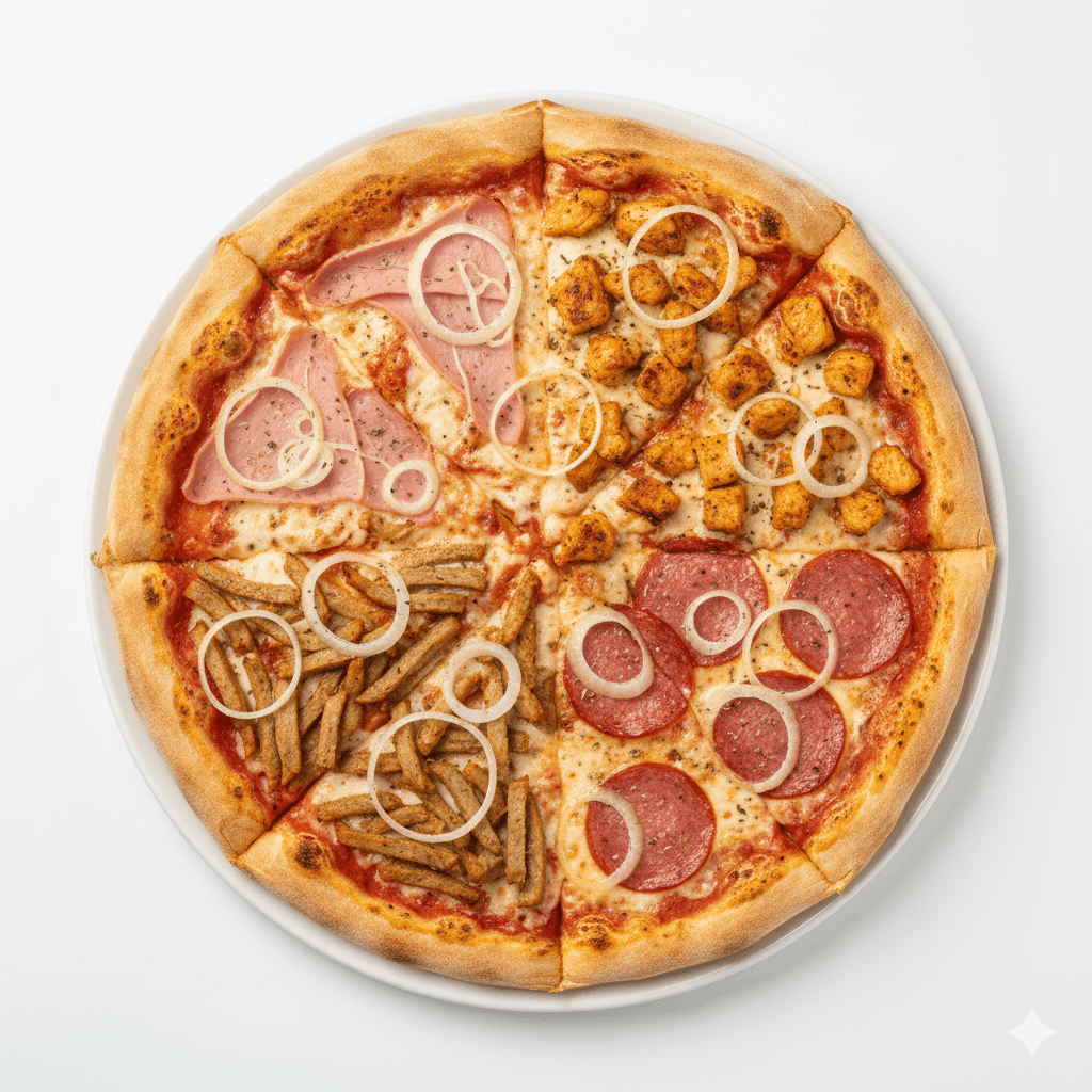 48. Pizza Vier Ecken